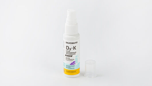 Спрей обогащенный витаминами D3 +К, 30 мл