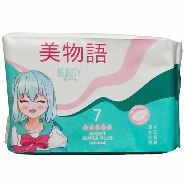 Прокладки Beauty Story Super Soft 320мм, 7шт
