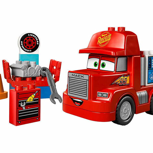 Конструктор Lego Duplo Конструктор Мак на гонке 10417 