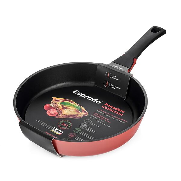 Cковорода Esprado Panadero со съемной ручкой, 28 см, литой алюминий, АП, индукция