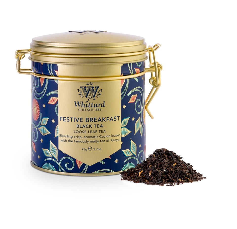 

Чай черный Whittard of Chelsea Festive Breakfast листовой 75 г