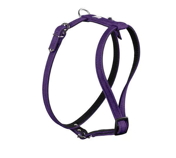Шлейка для кошек/собак Хантер Вог кожа темно-фиолетовый 35 см