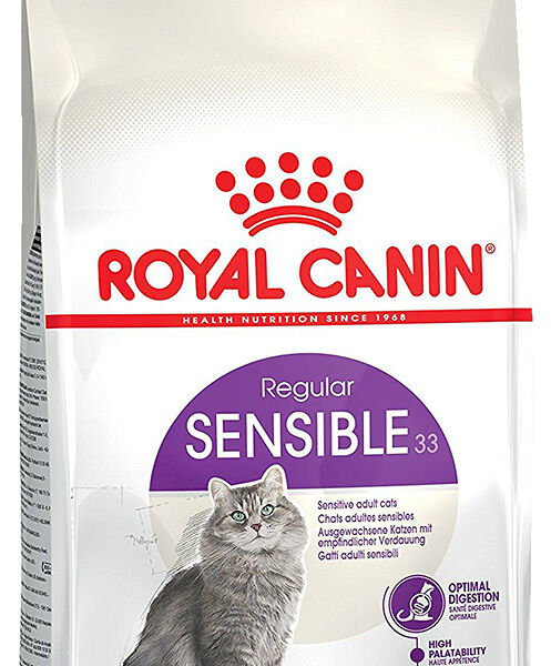 Корм для кошек Royal Canin Sensible 33 для кошек с чувствительным пищеварением