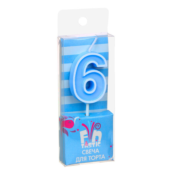 Fntastic свеча для торта в форме цифр, парафин (0-9)