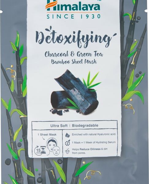 Маска для лица Himalaya since 1933 Древесный уголь и зеленый чай детоксикация 30мл