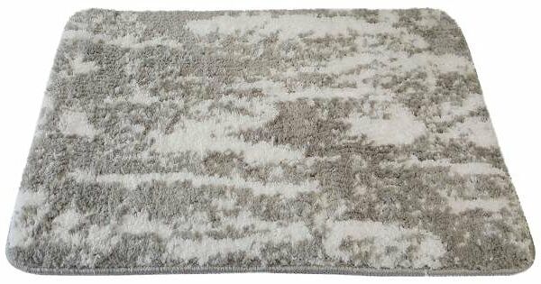 Коврик для ванной комнаты и пола Deco Marble grey, 40x60 см