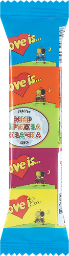Жевательная резинка Love is Ассорти вкусов, 5x4,2 г
