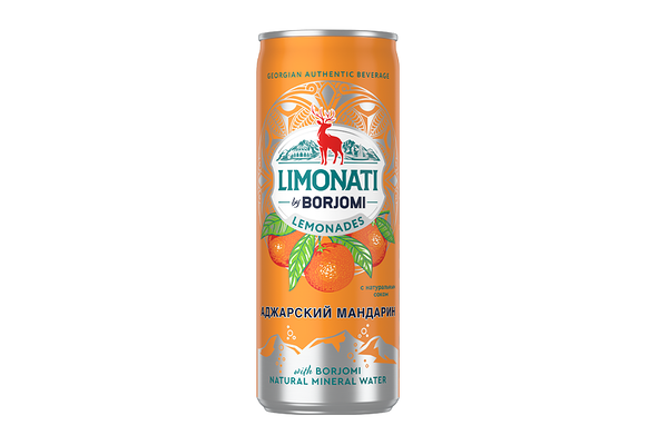 Лимонад Borjomi Limonati by Мандарин 330 мл
