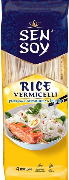 Макароны Sen Soy Hu-Teu вермишель рисовая 200г