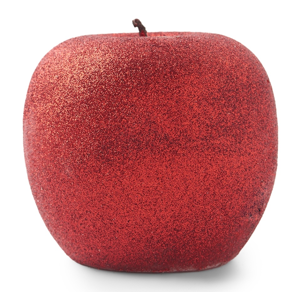 

Свеча фигурная Future International Яблоко в обсыпке, цвет красный, 9.8см парафин, Китай