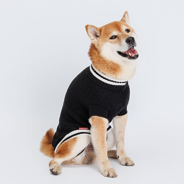 Свитер для собак, 55 см, черный