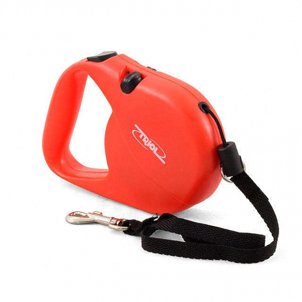 Поводок-рулетка Triol до 10 кг 5 м, цвет в ассортименте