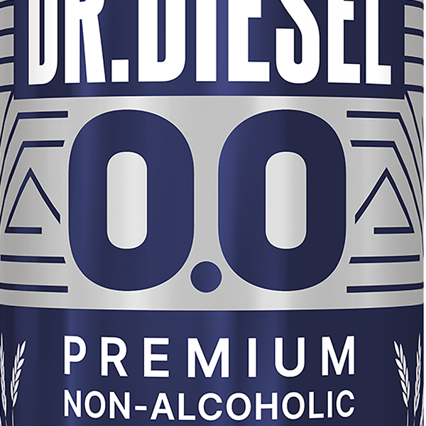 Напиток пивной безалкогольный Dr. Diesel Премиум Лагер 00 пастеризованный не более 0,3%, 0.43л