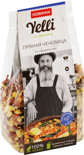 

Чечевица Yelli пряная по-израильски 250 г