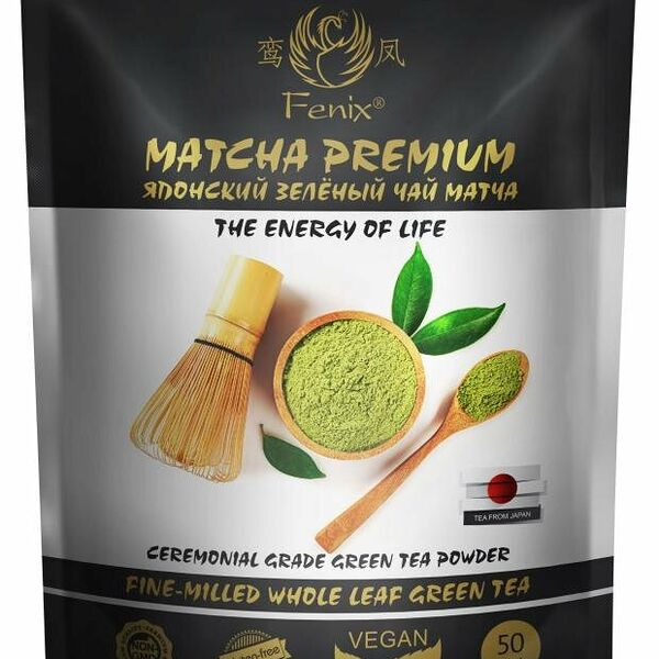 Чай зеленый Matcha Premium (Матча Премиум) ТМ Fenix (Феникс)