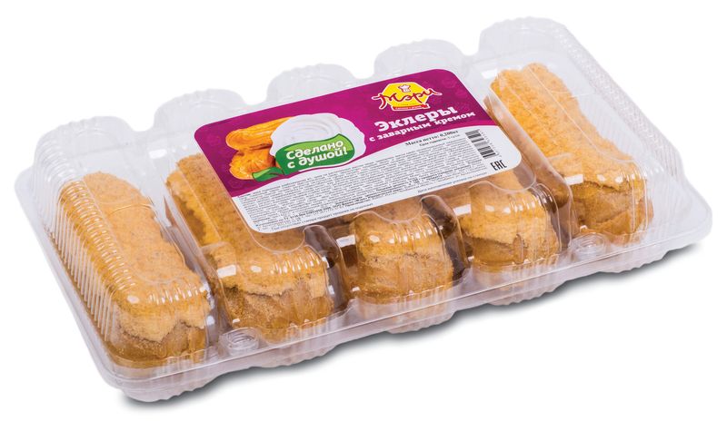 

Эклеры Мэри с заварным кремом 200 г