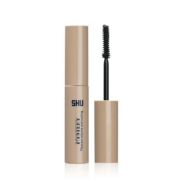 Тушь для ресниц с эффектом объёма и подкручивания SHU Mystery 104 Черный