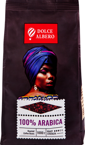

Кофе зерновой Dolce Albero 100% Arabica, 1 кг
