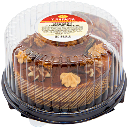 Торт У Палыча Медовик с грецким орехом