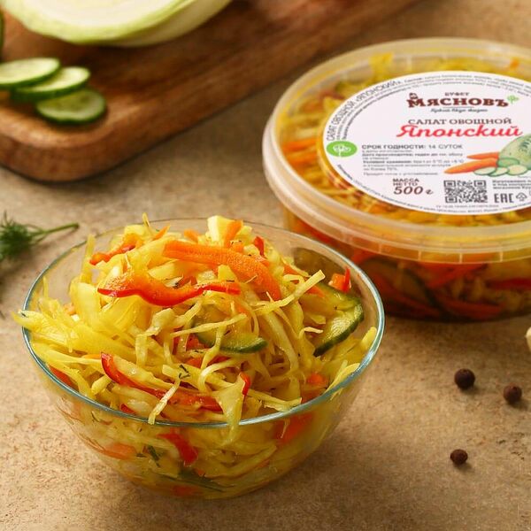Салат овощной МясновЪ Буфет от КуулКлевер Японский 500 г