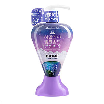 Зубная паста Biome с гималайской солью, с дозатором, Perioe, 285 г