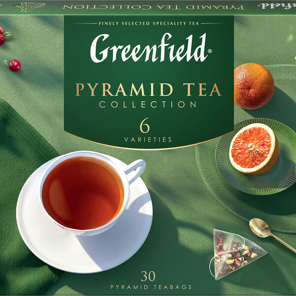 Чайное ассорти Greenfield Коллекция чая 6 вкусов 30 пак 56 г