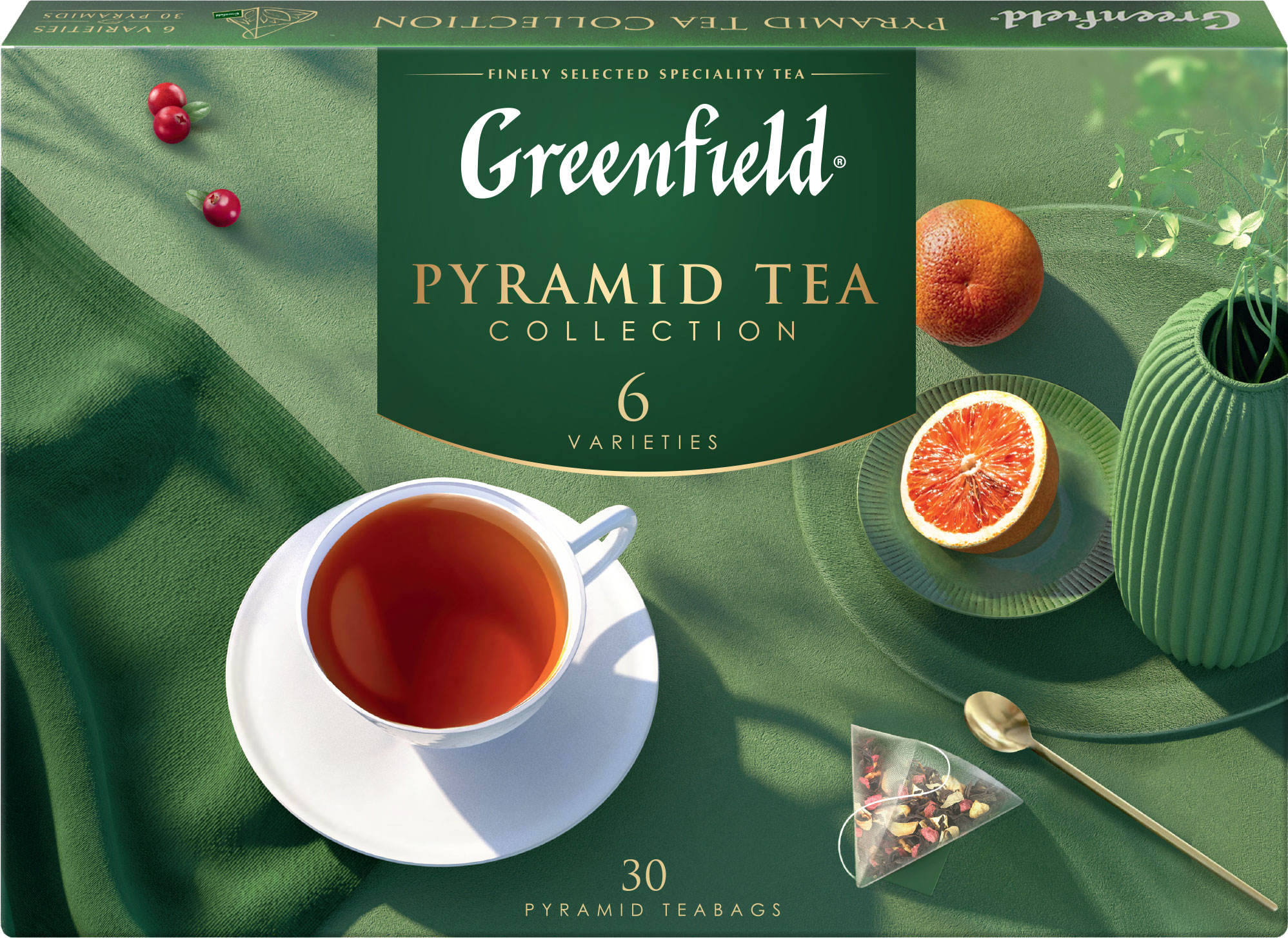 

Подарочный набор Greenfield Коллекция чая 6 вкусов 30пир
