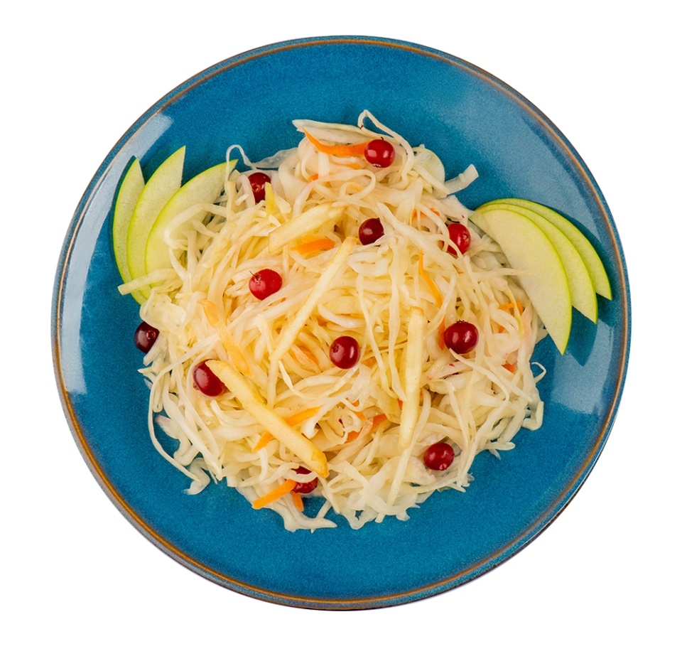 

Салат Уже Готово из квашеной капусты с яблоком и клюквой 150 г