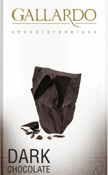 Шоколад горький Gallardo 83% 80г