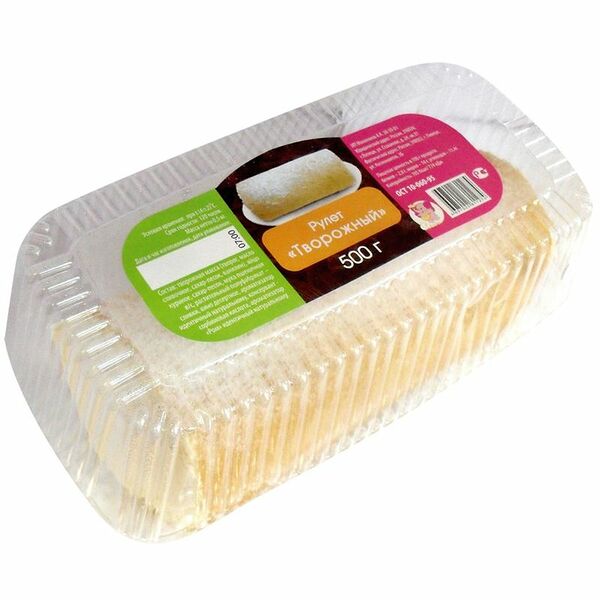 Рулет Слада творожный 500г