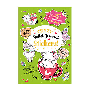 Наклейки Crazy Bullet Journal Stickers в ассортименте, Россия