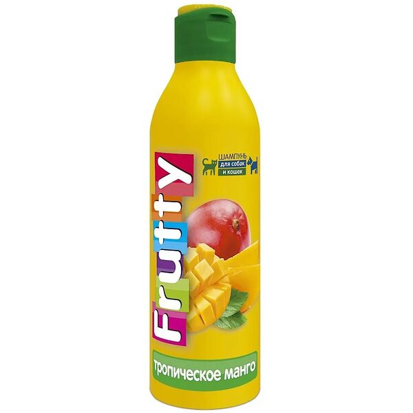 Шампунь Frutty Тропическое манго для собак и кошек