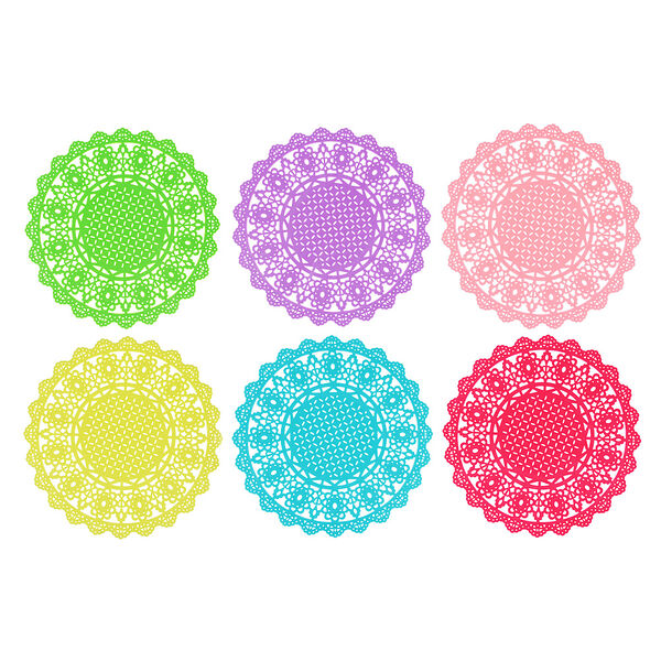 Подставка под горячее, 19см, 2шт, резина, в ассортименте