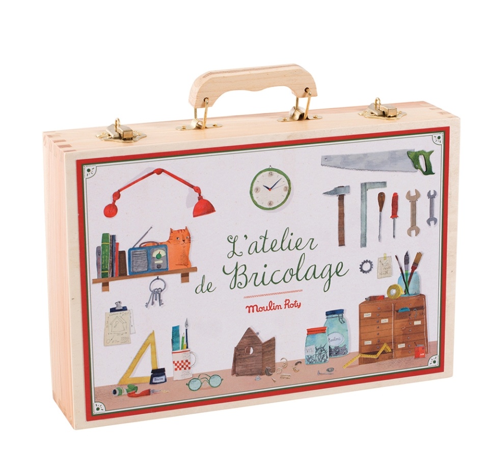 

Набор плотника Moulin Roty 14 предметов, Франция
