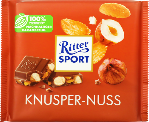 

Шоколад Ritter Sport Цельный орех и хлопья 250 г
