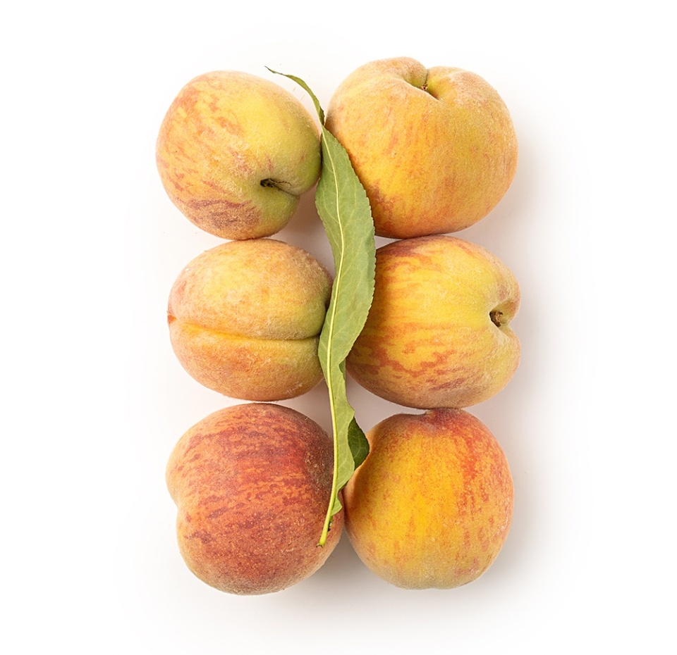 

Персики с желтой мякотью в упаковке Узбекистан