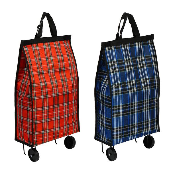 Vetta сумка на колёсах, до 8кг, 32х14х53см, 23л, брезент, колеса d6,8см, ht-182