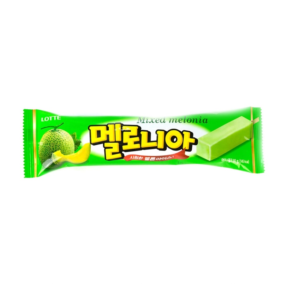 

Мороженое Lotte Confectionery эскимо Дыня 80 г