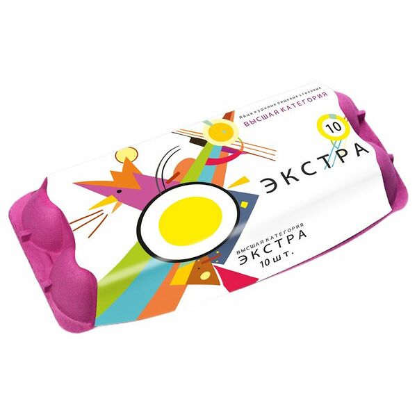 Яйцо куриное Птичница Отличница Экстра СВ 10шт.