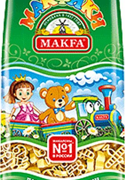 Макароны Makfa Макфики фигурные группа А высший сорт, 250г