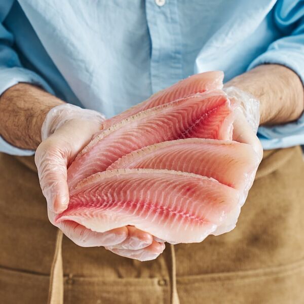 Филе рыбы Тилапия из замороженного сырья