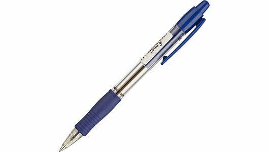 Ручка шариковая автоматическая Pilot BPGP-10R-F синяя (толщина линии 0.22 мм) (К)