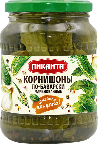Корнишоны Пиканта По-баварски, 700г