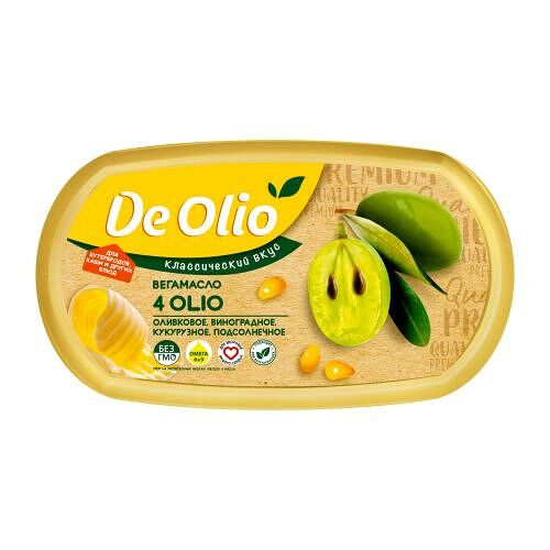 Крем на растительном масле De Olio, 220 г