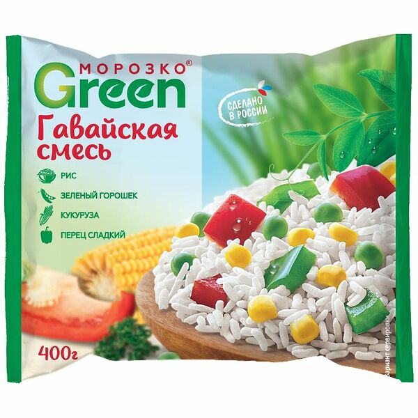 Смесь овощная Морозко Green Гавайская