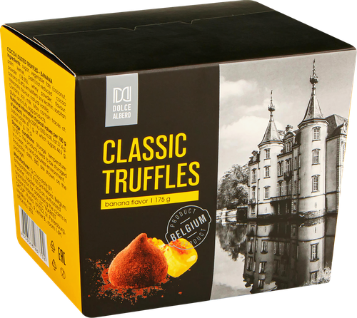 

Конфеты DOLCE ALBERO Трюфели со вкусом банана