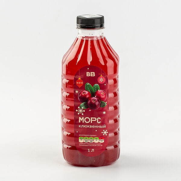 Морс клюквенный 1л