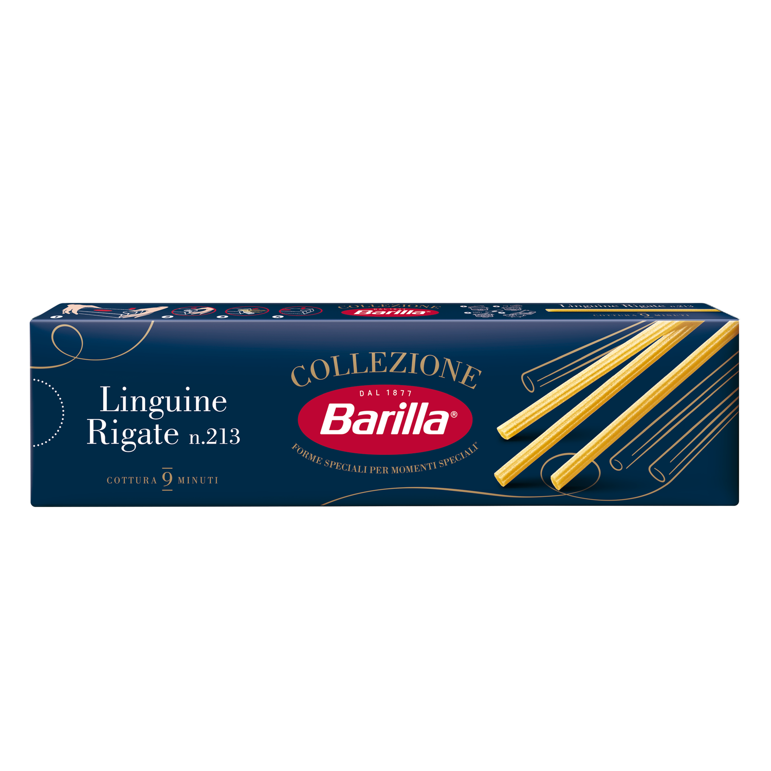 

Макароны Barilla Linguine Rigate n.213, 450 г