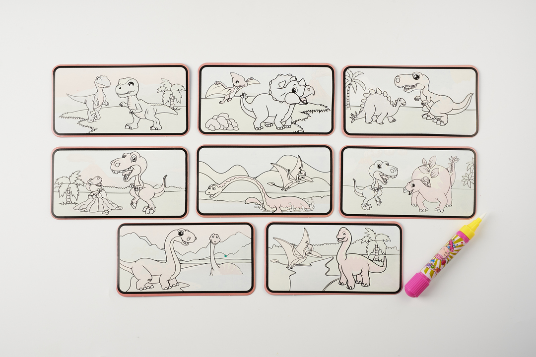 

Набор для творчества: Водная раскраска карточки