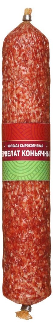 

Колбаса сырокопченая Кронштадтский Сервелат Коньячный вес